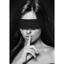 Load image into Gallery viewer, Ouch Lace Mask with Straps
