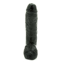 Load image into Gallery viewer, Basix 10 Inch Fat Boy Black Dildo
