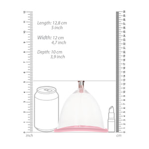 Pumped Breast Pump Medium Rose Gold