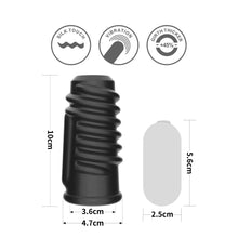 Load image into Gallery viewer, Lovetoy Spiral Vibrating Penis Sleeve
