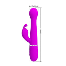 Load image into Gallery viewer, Pretty Love Dejon Rechargeable Rabbit Vibrator
