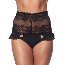 Load image into Gallery viewer, Perfect Fit Black High Waist Panty
