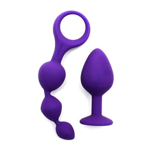 Load image into Gallery viewer, Barcelona Purple Anal Pleasure Play Set
