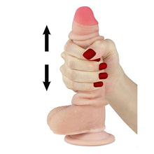 Load image into Gallery viewer, Lovetoy Sliding Skin Dildo 7 Inch
