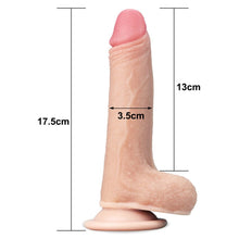 Load image into Gallery viewer, Lovetoy Sliding Skin Dildo 7 Inch
