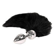 Load image into Gallery viewer, Small Butt Plug With Black Tail
