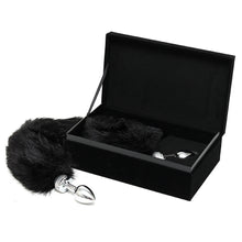 Load image into Gallery viewer, Small Butt Plug With Black Tail
