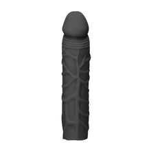 Load image into Gallery viewer, RealRock 7 Inch Penis Sleeve Black
