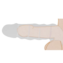 Load image into Gallery viewer, RealRock 9 Inch Penis Sleeve Flesh Tan
