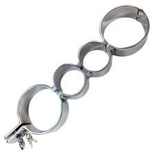 Load image into Gallery viewer, Rouge Stainless Steel Heavy Metal Wrist and Ankle Binder

