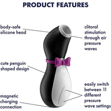 Load image into Gallery viewer, Satisfyer Pro Penguin Clitoral Massager
