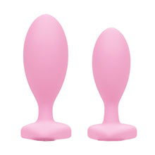 Load image into Gallery viewer, First Time Crystal Booty Duo Butt Plugs
