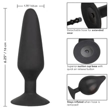 Load image into Gallery viewer, XL Silicone Inflatable Butt Plug
