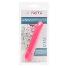 Load image into Gallery viewer, Neon Pink Multi Speed Mini Vibrator
