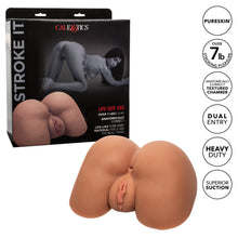 Load image into Gallery viewer, Stroke It Life Size Ass Flesh Brown
