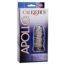 Load image into Gallery viewer, Apollo Premium Girth Enhancer Sleeve Smoke 3.5 Inch

