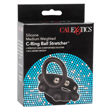 Load image into Gallery viewer, Medium Weighted Penis Ring and Ball Stretcher
