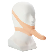 Load image into Gallery viewer, The Accommodator Face Strap On Dildo Flesh
