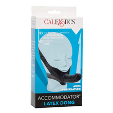 Load image into Gallery viewer, The Accommodator Face Strap On Dildo Black
