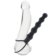 Load image into Gallery viewer, Love Rider Beaded Dual Black Penetrator
