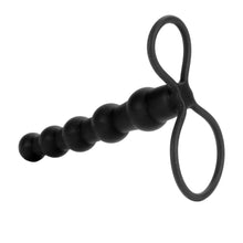 Load image into Gallery viewer, Love Rider Beaded Dual Black Penetrator
