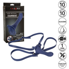 Load image into Gallery viewer, Her Royal Harness Me2 Thumper Strap On With Rechargeable Vibe

