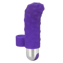 Load image into Gallery viewer, Intimate Play Purple Rechargeable Finger Teaser
