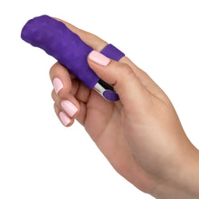 Load image into Gallery viewer, Intimate Play Purple Rechargeable Finger Teaser
