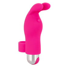 Load image into Gallery viewer, Intimate Play Pink Rechargeable Bunny Finger Vibrator
