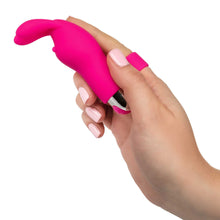 Load image into Gallery viewer, Intimate Play Pink Rechargeable Bunny Finger Vibrator
