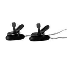 Load image into Gallery viewer, Heated Vibrating Nipple Teasers Black
