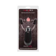 Load image into Gallery viewer, Heated Vibrating Nipple Teasers Black
