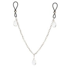 Load image into Gallery viewer, Nipple Play Non Piercing Nipple Chain Jewellery  Crystal
