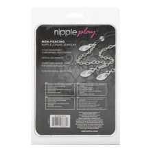 Load image into Gallery viewer, Nipple Play Non Piercing Nipple Chain Jewellery  Crystal
