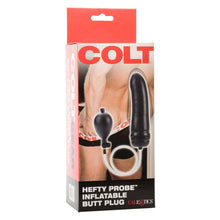 Load image into Gallery viewer, COLT Hefty Probe Inflatable Dildo Black
