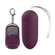 Load image into Gallery viewer, 10 Speed Remote Vibrating Egg BIG Purple
