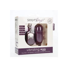 Load image into Gallery viewer, 10 Speed Remote Vibrating Egg BIG Purple
