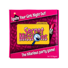 Load image into Gallery viewer, Secret Missions  Girlie Nights Game
