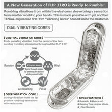 Load image into Gallery viewer, Tenga Flip 0 Zero Vibrating Masturbator
