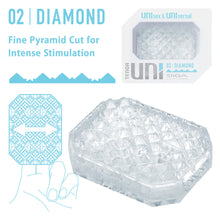 Load image into Gallery viewer, Tenga UNI Diamond Sleeve Masturbator
