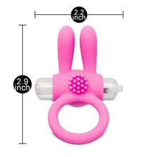 Load image into Gallery viewer, Cock Ring With Rabbit Ears Pink
