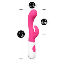 Load image into Gallery viewer, Silicone Dual Motors GSpot Vibrator Pink
