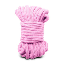 Load image into Gallery viewer, 10 Metres Cotton Bondage Rope Pink
