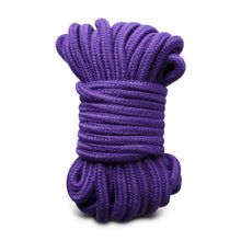 Load image into Gallery viewer, 10 Metres Cotton Bondage Rope Purple
