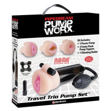 Load image into Gallery viewer, Pump Worx Travel Trio Set Masturbator
