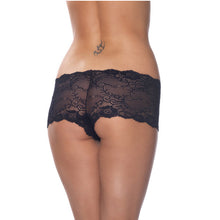 Load image into Gallery viewer, Black Lace Hotpants

