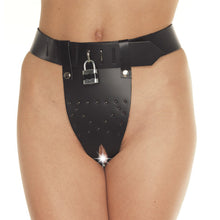 Load image into Gallery viewer, Leather Chastity Brief
