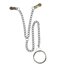 Load image into Gallery viewer, Nipple Clamps With Scrotum Ring

