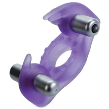 Load image into Gallery viewer, Wireless Rockin Rabbit Vibrating Cock Ring

