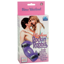 Load image into Gallery viewer, Wireless Rockin Rabbit Vibrating Cock Ring
